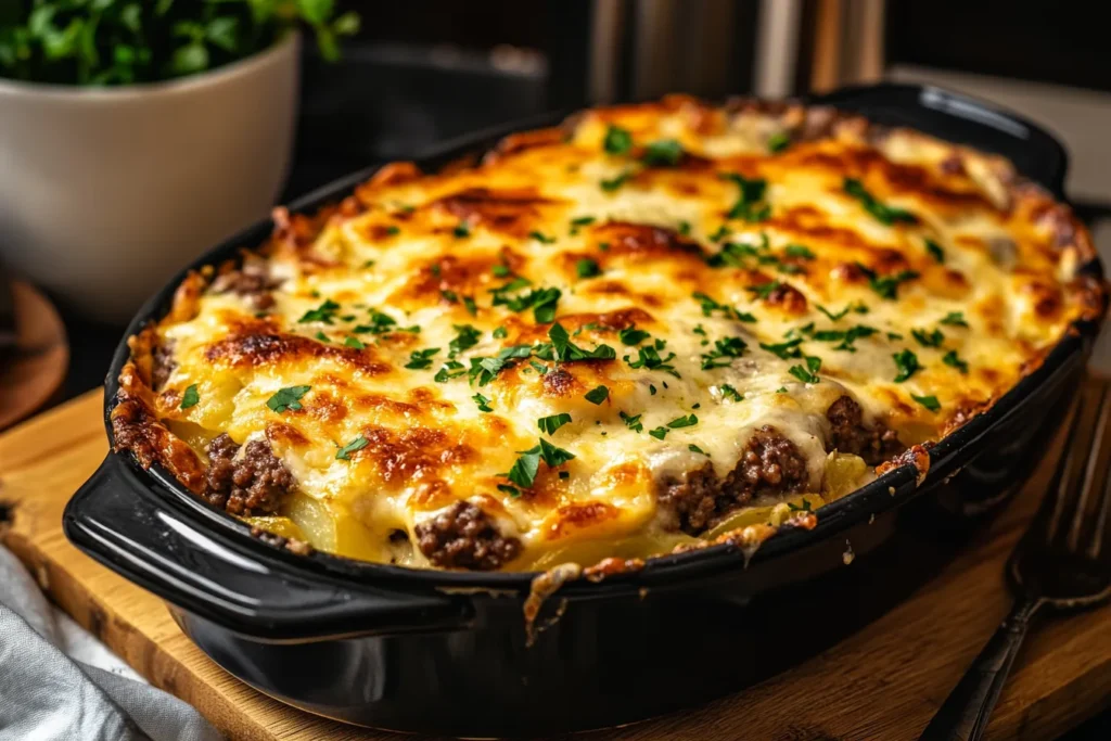 hamburger potato casserole