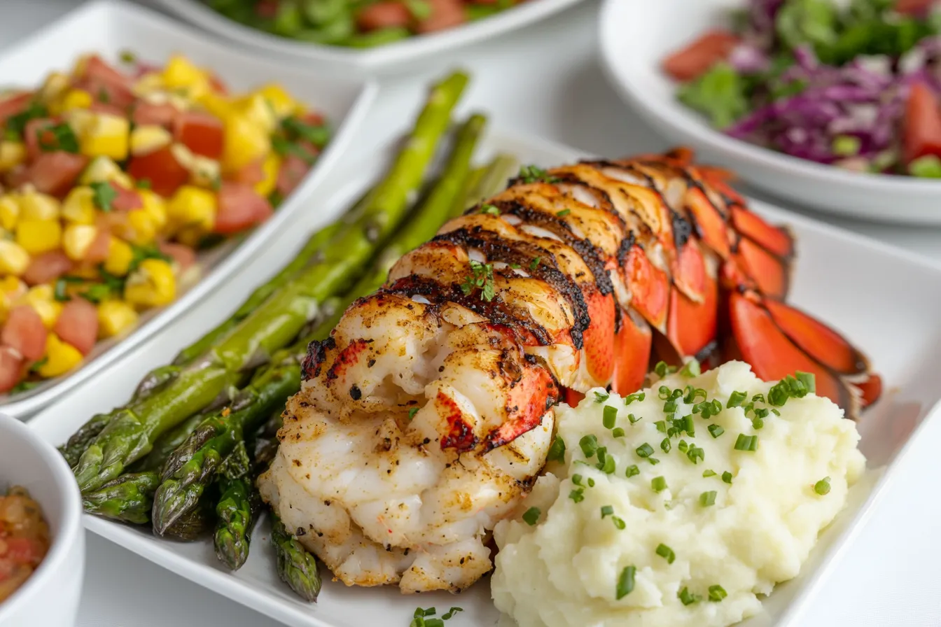 Sides to enhance a lobster tail recipe